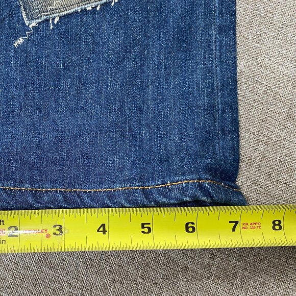 Levi's 513 x Junya Watanabe Patchwork Denim Jeans Men 30 x 32 Blue Casual Pants - Picture 14 of 16